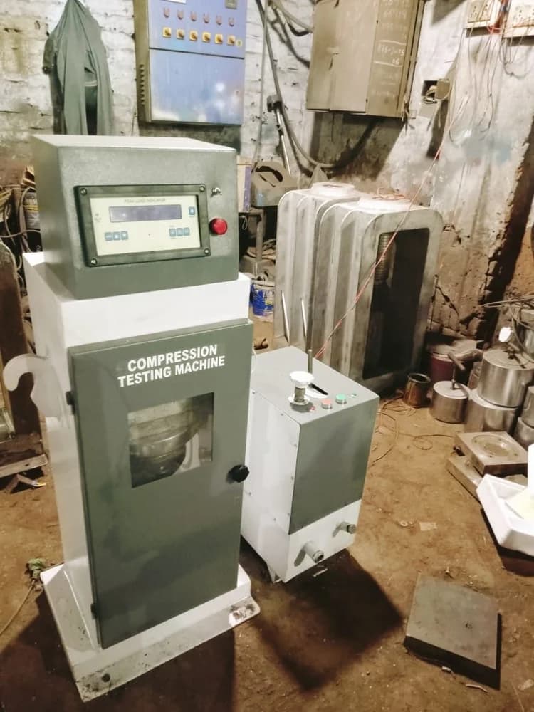 Semi Automatic Compression Testing Machine