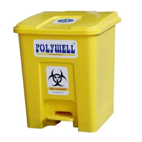 15L Plastic Pedal Dustbin