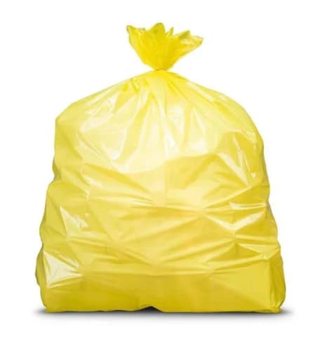 32x42 Inch Yellow Garbage And Waste Bags