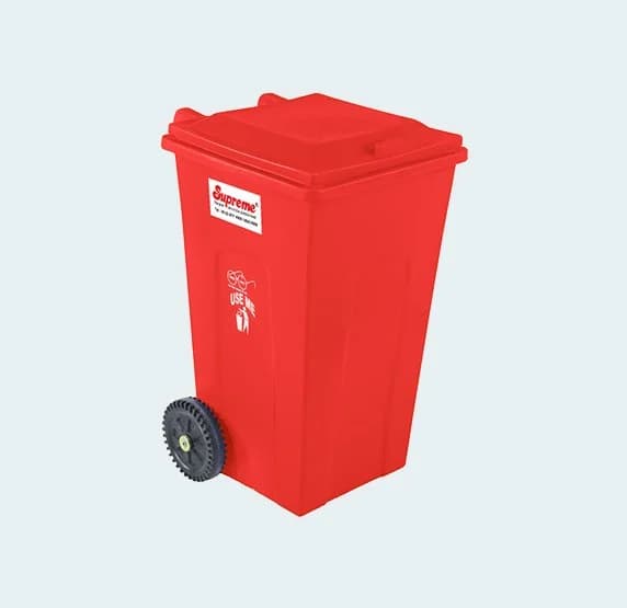 Plastic Wheel Dustbin