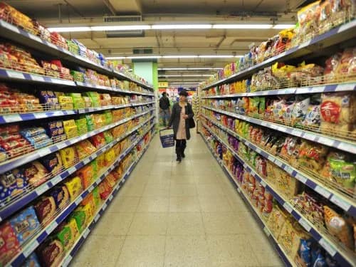 Supermarket Display Rack