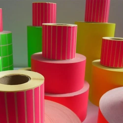 Colour Printed Barcode Label
