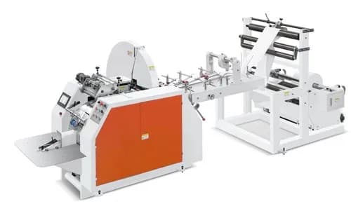V Bottom Paper Bag Machine With 2 Color Printing Online