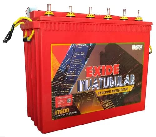12 V Exide Tubular Batteries