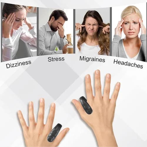 Sugar Control LI4 Acupressure Point Clip Headache, Migraine Tension Relief